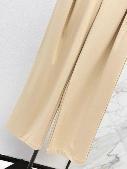 Louis Vuitton/26FW New Straight-Leg Pants with Elastic Waist 🤎