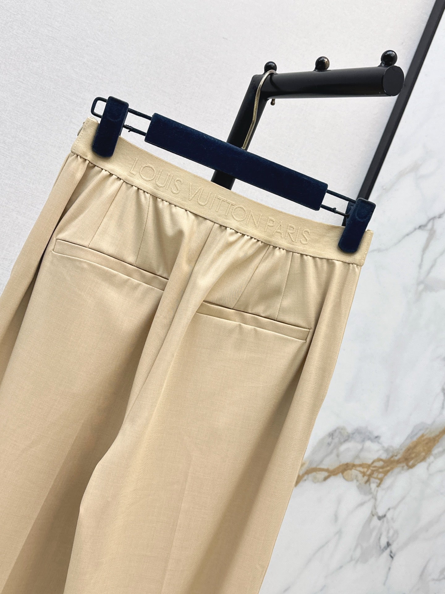 Louis Vuitton/26FW New Straight-Leg Pants with Elastic Waist 🤎