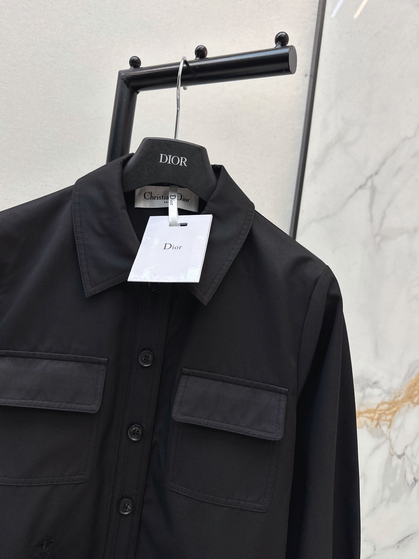 Dior/26FW New Cropped Trench Coat with Cinched-Waist Design 🖤