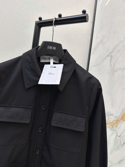 Dior/26FW New Cropped Trench Coat with Cinched-Waist Design 🖤
