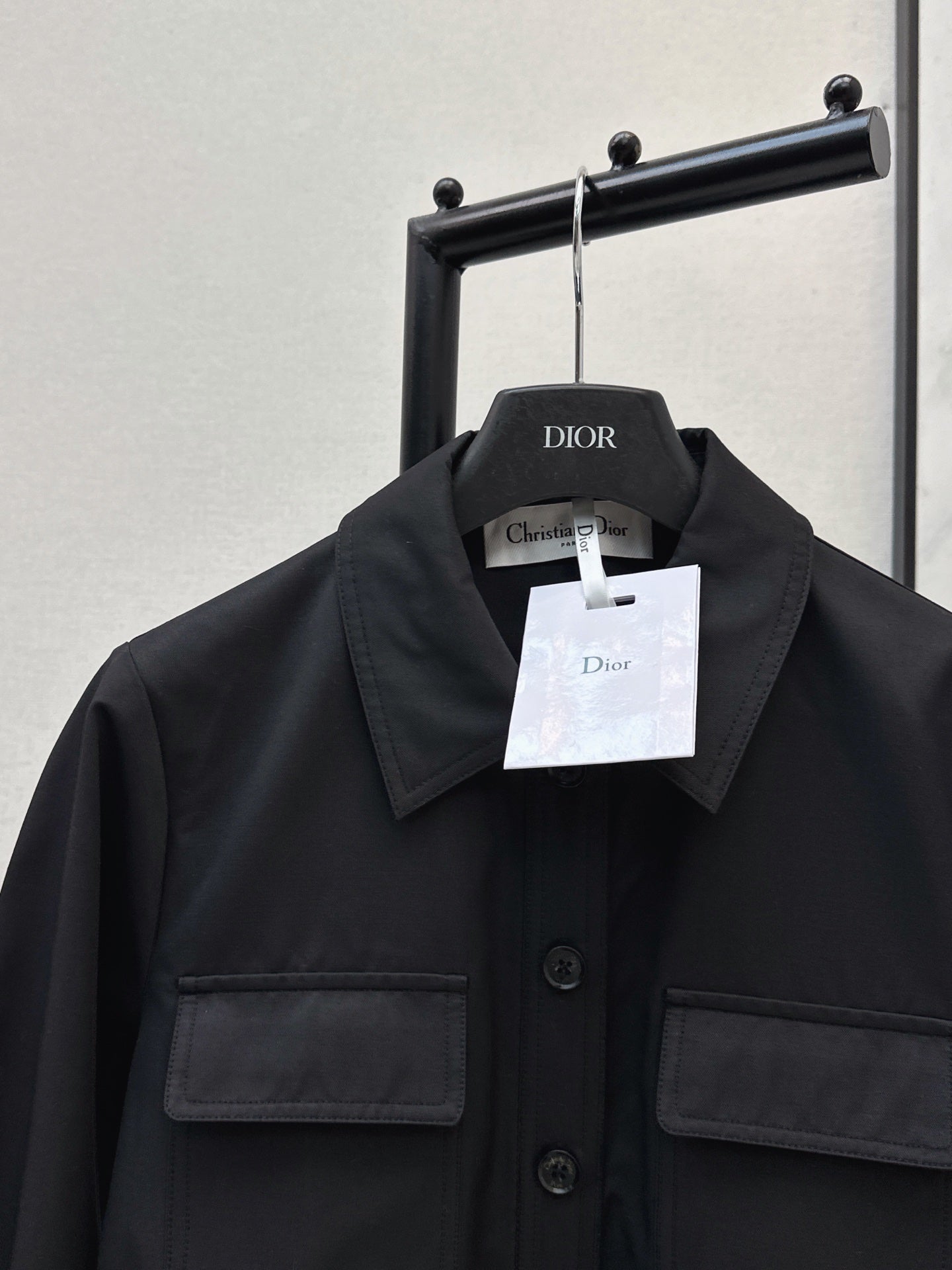Dior/26FW New Cropped Trench Coat with Cinched-Waist Design 🖤