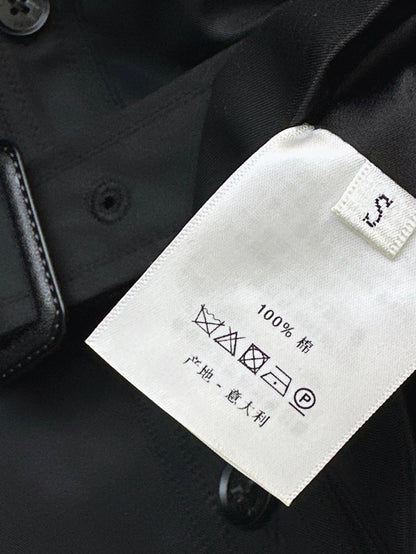 Dior/26FW New Cropped Trench Coat with Cinched-Waist Design 🖤