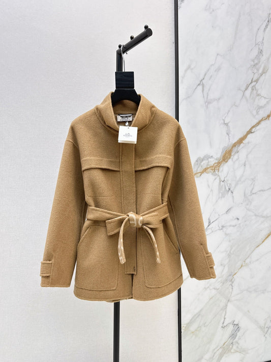 26FW New Reversible Cashmere Mid-Length Lapel Coat 🖤