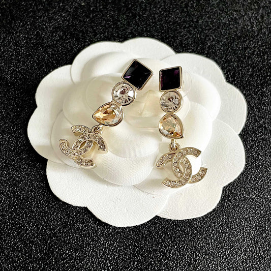 26FW New Double-C Stud Earrings