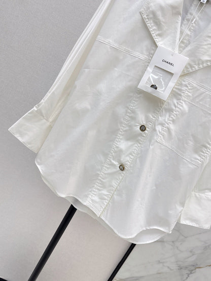 🔥Highest Quality🔥26FW New Collared Long-Sleeve Shirt 🤍