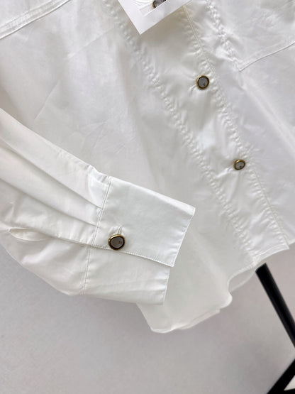 🔥Highest Quality🔥26FW New Collared Long-Sleeve Shirt 🤍